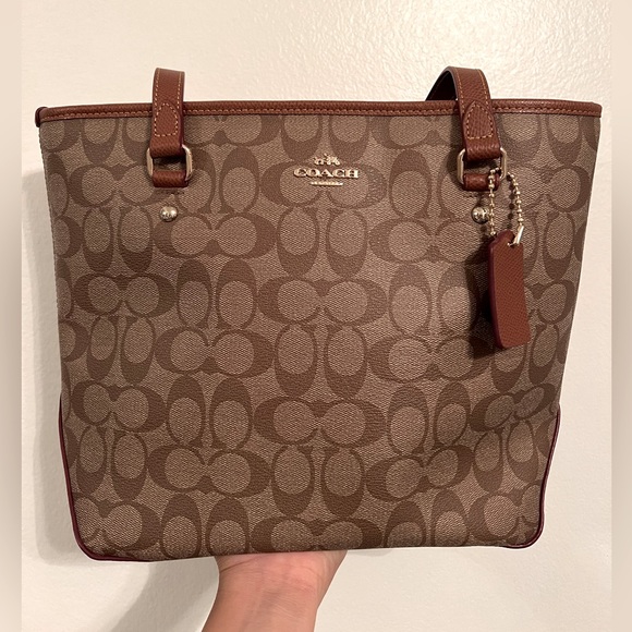 Coach Handbags - Coach City Tote in Signature Canvas (*Brand New, Never Used*)